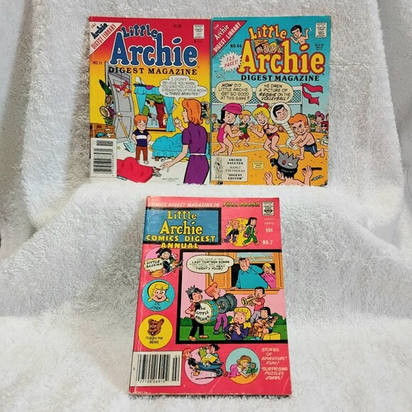 Group of 3 Assorted Little Archie Digest Magazines by Archie Comics!! - Picture 1 of 2